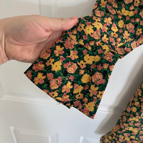 French Connection Aleezia Flavia Floral Print A-Line Mini Dress - Picture 5 of 8